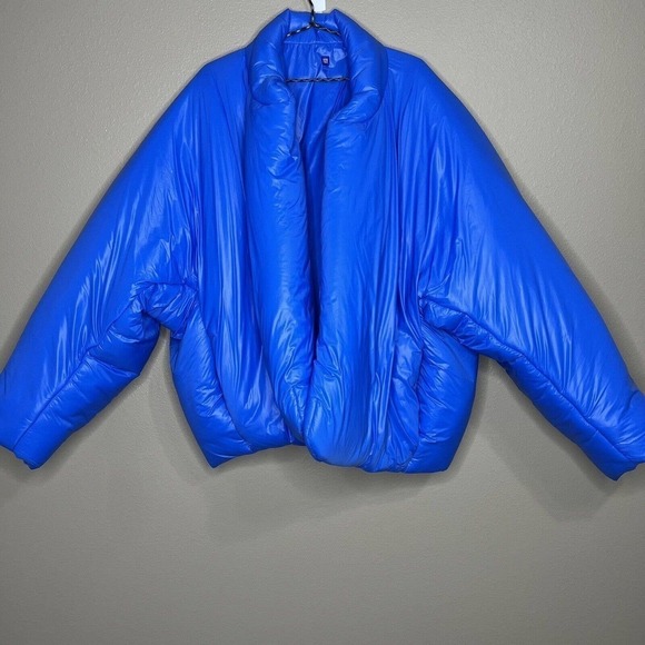 Yeezy Gap Blue Round Puffer Jacket Coat Size XL NWOT - Picture 6 of 6